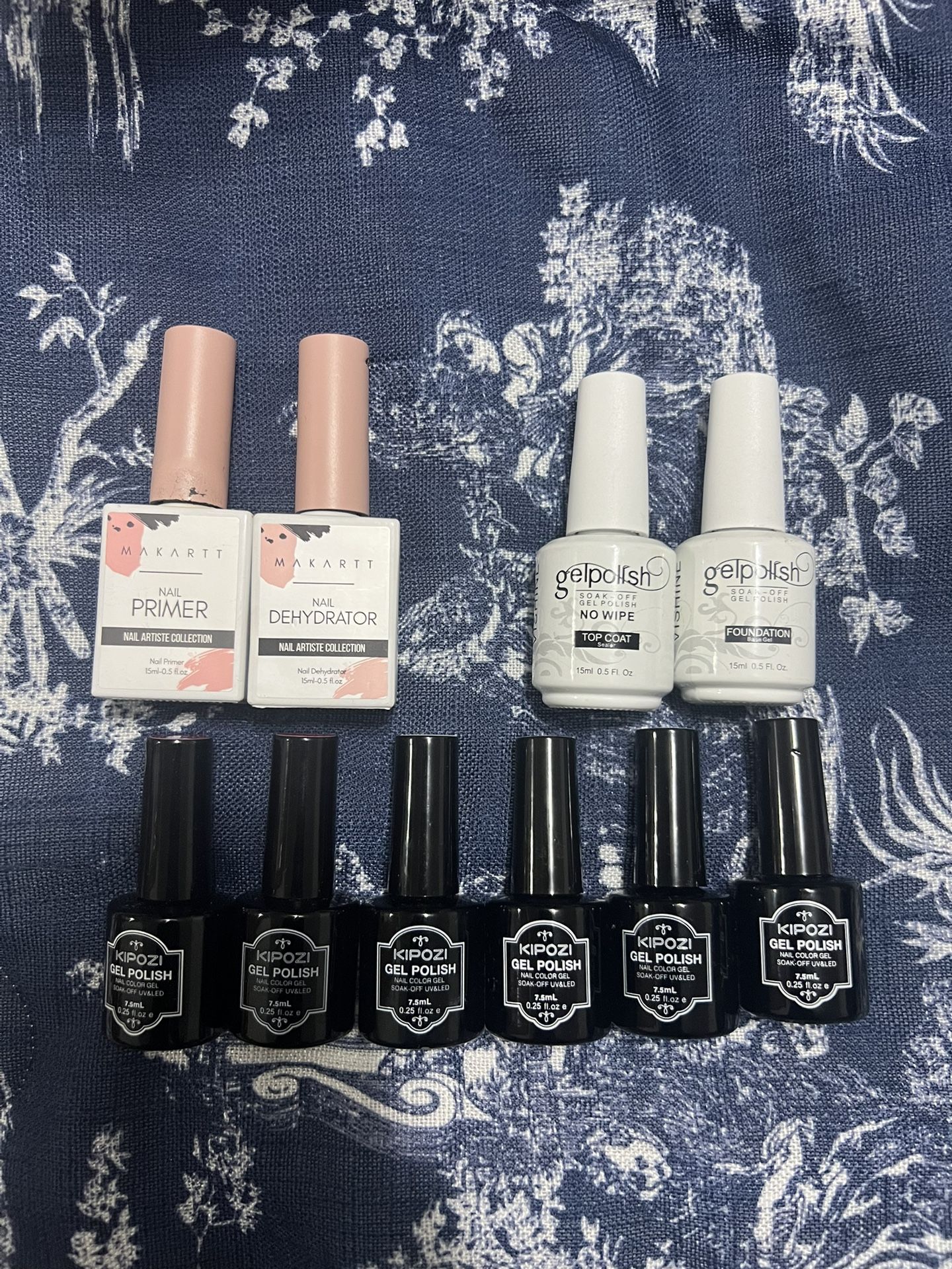 Gel nail polish bundle