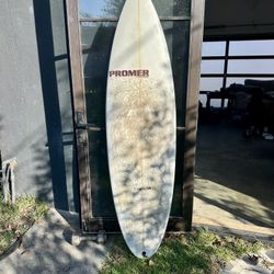 6’2” Custom Step-up Surfboard