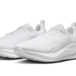 Nike ReactX Infinity Run InfinityRN 4 Triple White DR2665 103 Men’s Size 10