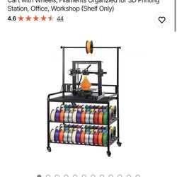Tools/3-D printer organizer/3-D printer rack/3-D printer shelf
