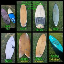 ⭐ Surfboards For Sale! Shortboard Longboard Vintage Surfboard 