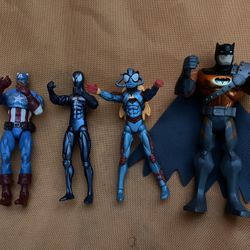 Rare Posable Super Hero Collectibles