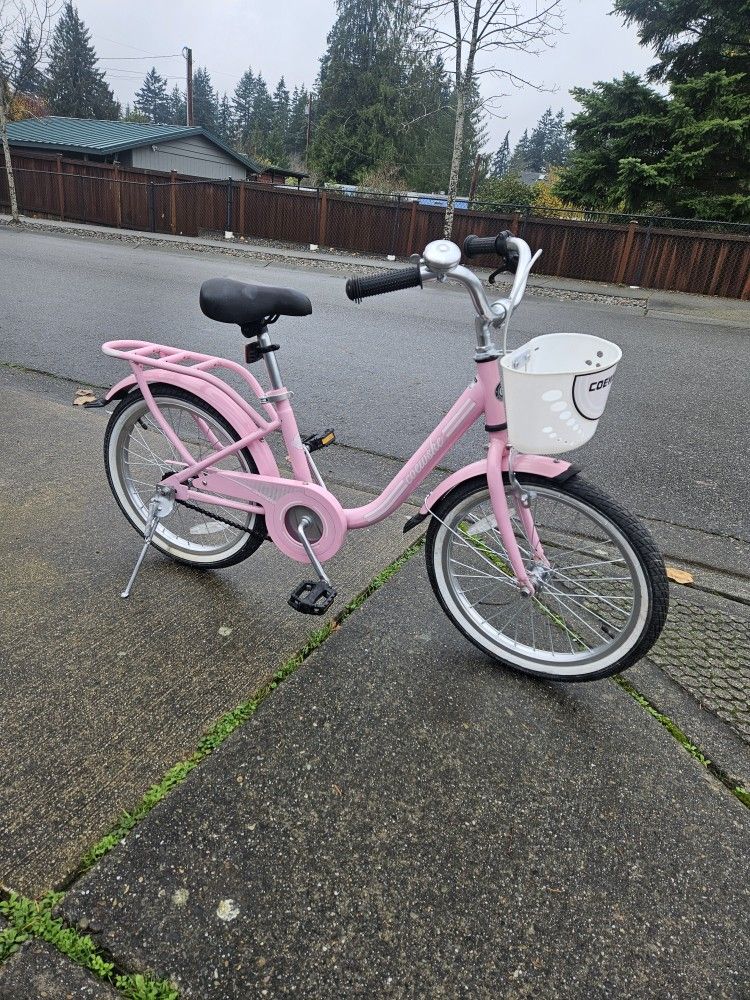 Kids Cruiser Bike Coewske 18", Hand And Foot Brakes, 3-9 Years, Very Good Condition 