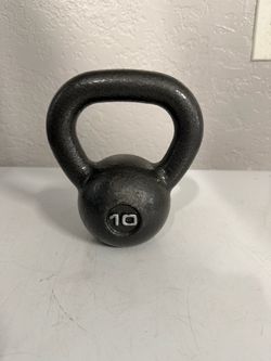 10 pound kettlebell
