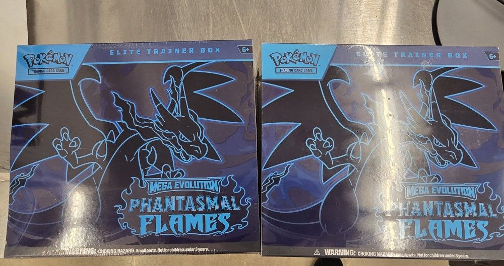 Pokémon Mega Evolution Phantasmal Flames Etb