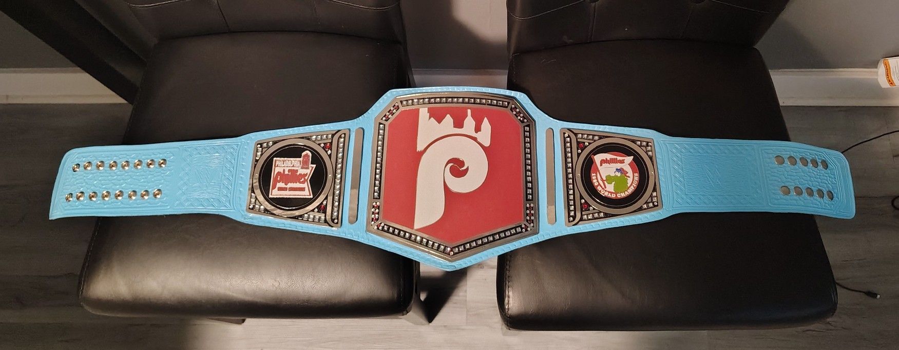Philadelphia Phillies 1980s World Series Championship Title Belt