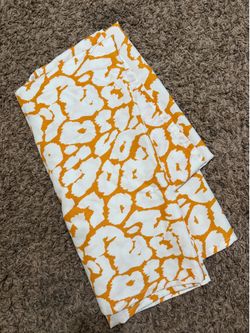 Animal print shower curtain