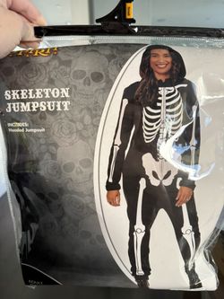 Zip Up Skeleton Costume