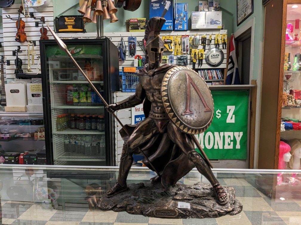 Veronese Design Leonidas Spartan Statue