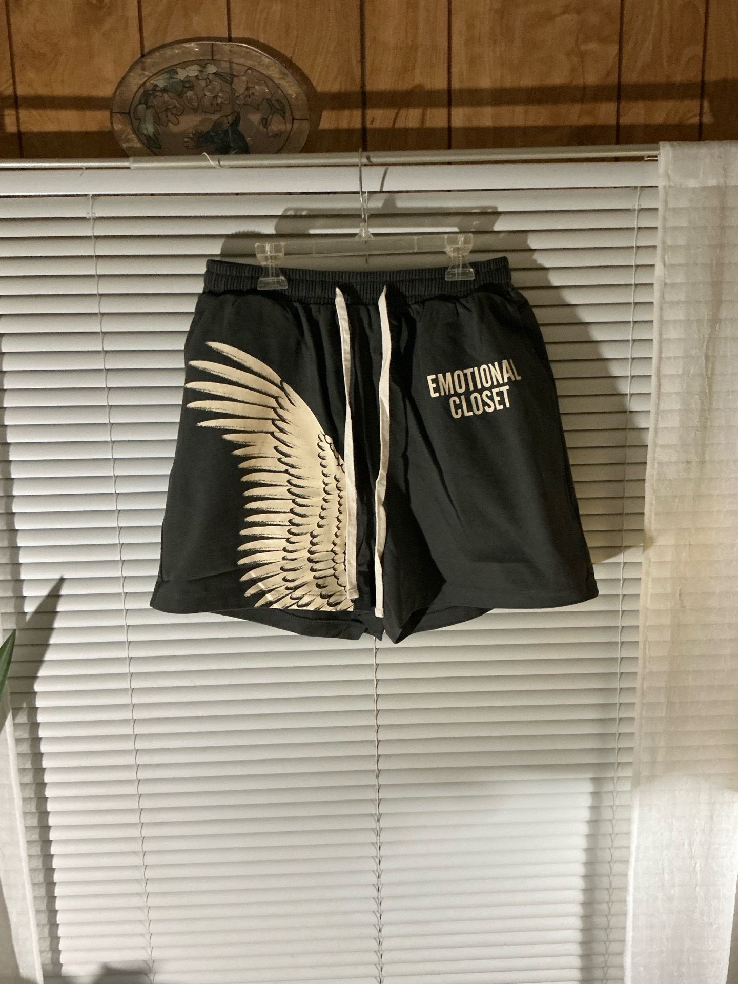 Grey Mixed Emotions “wing shorts”