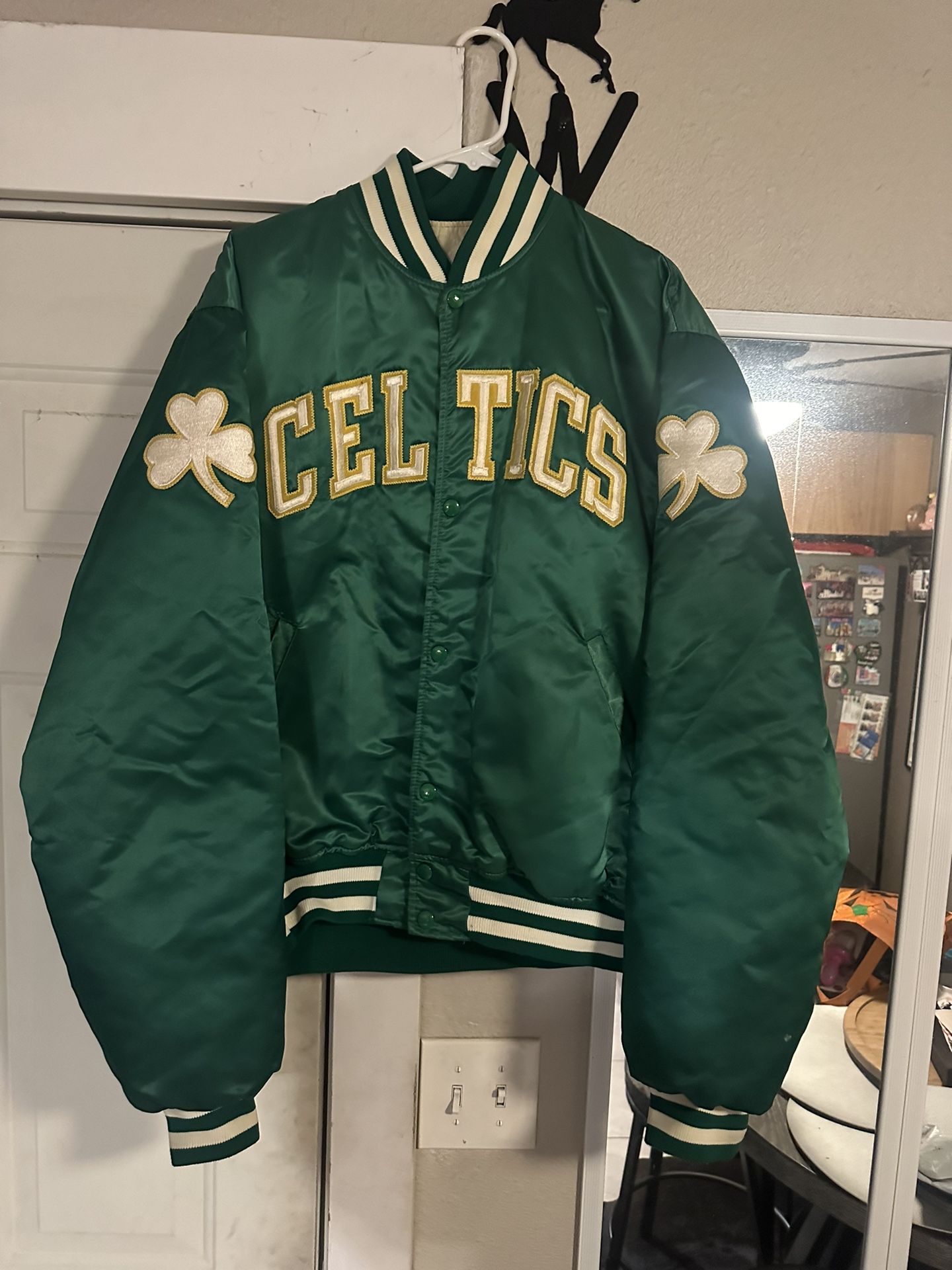 XL Boston Celtics Bomber Jacket