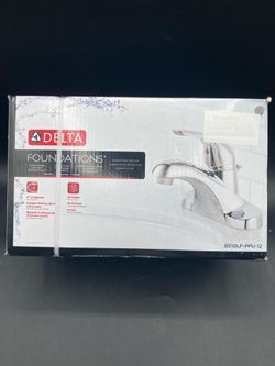 Single Handle Centerset Bathroom Faucet