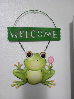 Welcome sign