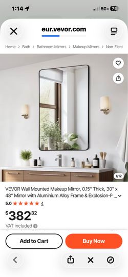 Wall mirror (new)