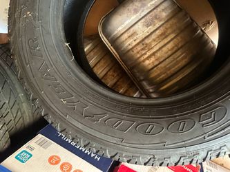 265/60/r18 Goodyear tire
