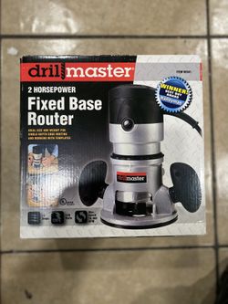 Drill Master 2 Horsepower Fixed Base Router