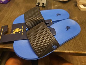 Pair of new U.S.POLO ASSNP slides