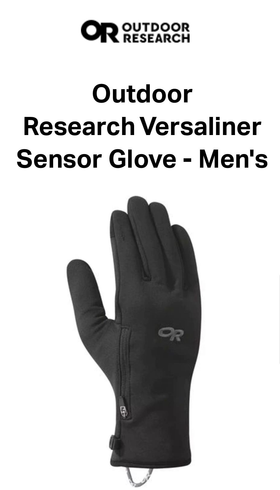 Outdoor ResearchVersaliner Sensor Glove XL