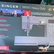 New Heavy Duty 6800c Singer Computerized Sewing Machine
