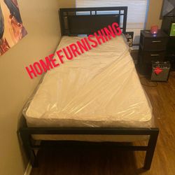 Furniture, twin size bed