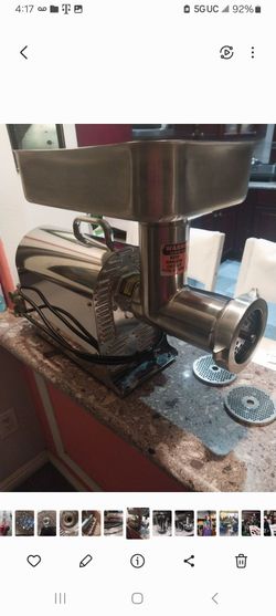 WESTON MEAT GRINDER #32 IN EXCELLENT CONDITION LIGHTLY USED