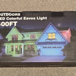 400 Ft. Outdoors LED Colorful Eaves Light 