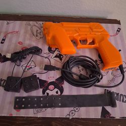 Namco Orange Light Gun for Time Crisis Playstation 3