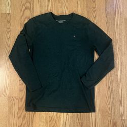 Boys Youth Large Green Tommy Hilfiger Shirt