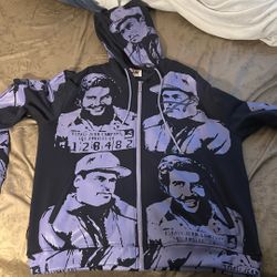 Asaali Monogram Hoodie Zip Up 