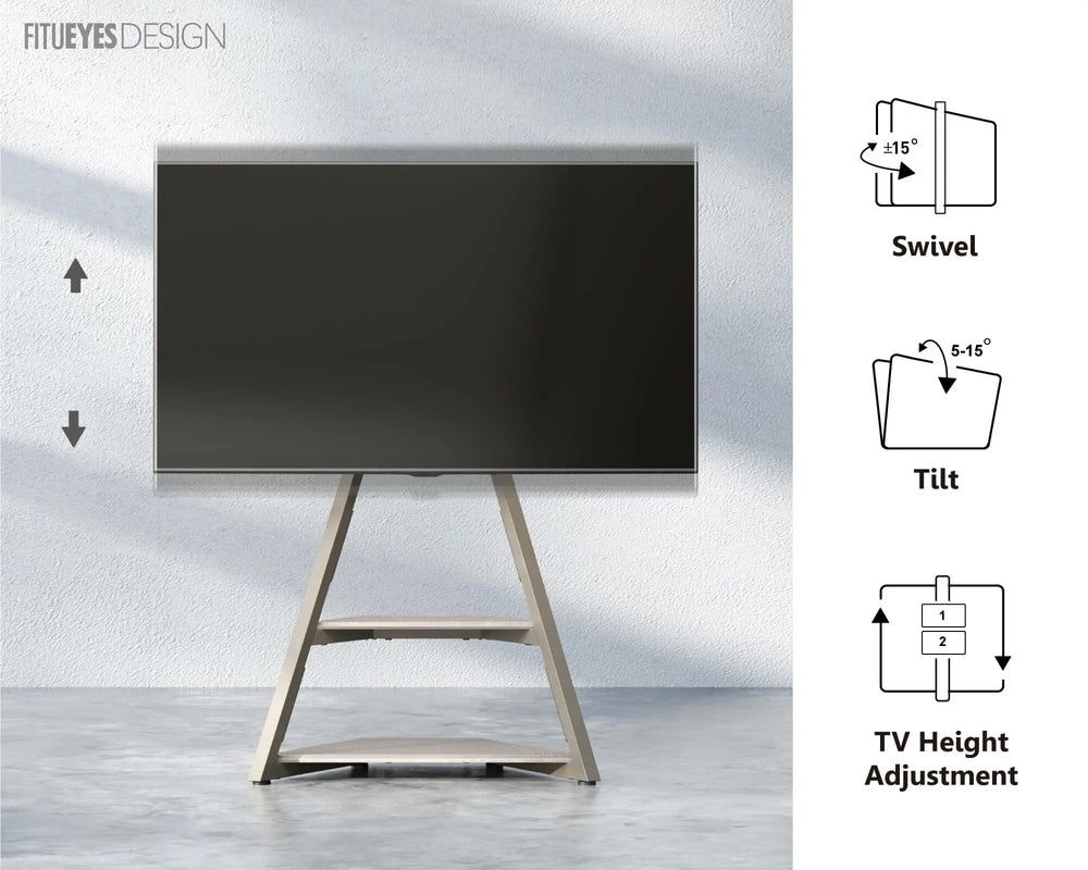 Eiffel Series Corner TV Stand | For 32-65 Inch