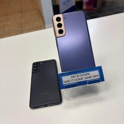 Samsung Galaxy S21 5G - Pay $1 DOWN AVAILABLE - NO CREDIT NEEDED