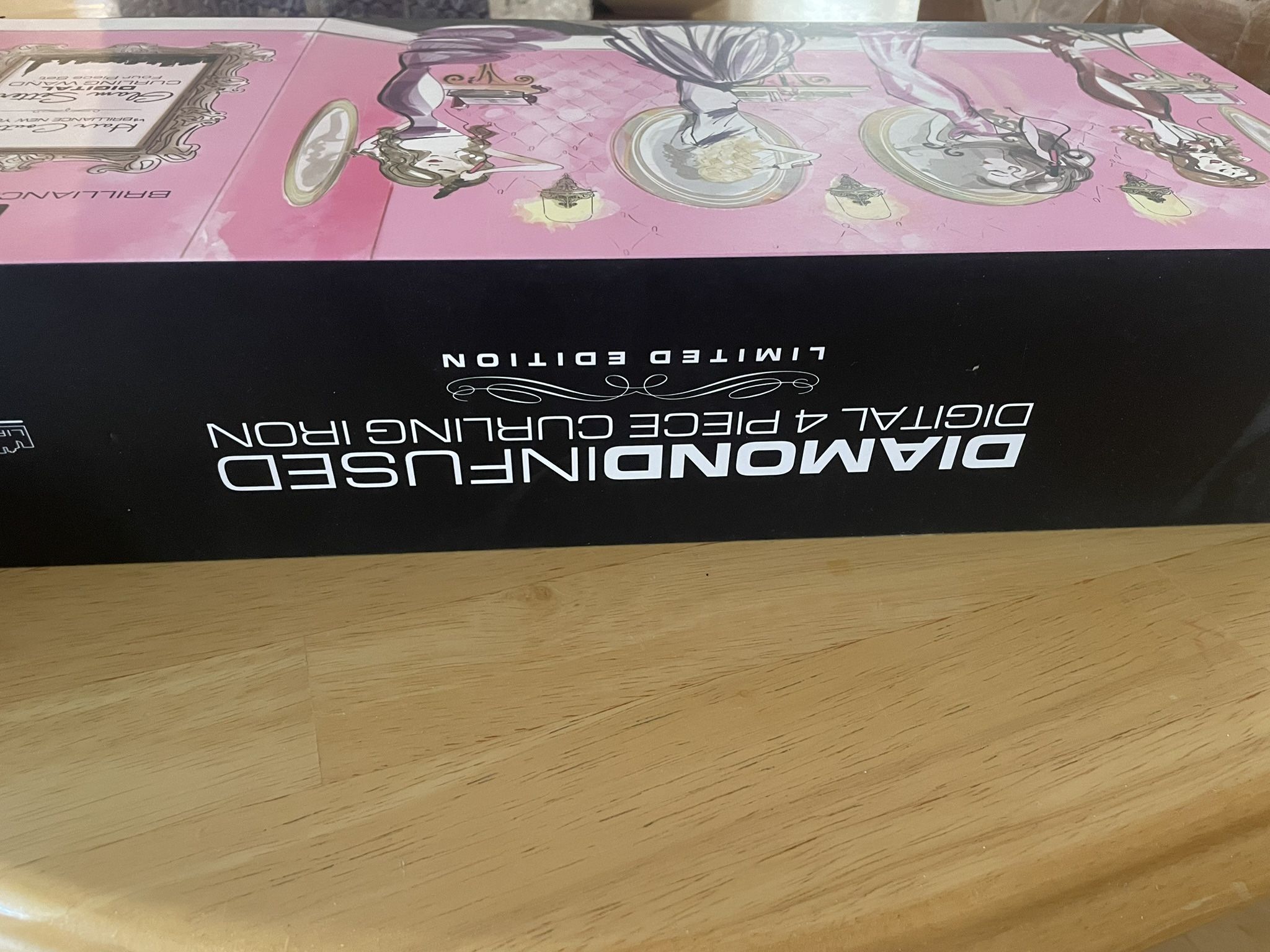 Brilliance New York Diamond Infused 4-Piece Curling Iron Set – Limited Edition