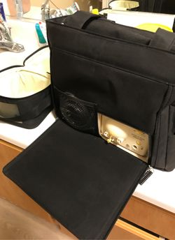 Medela breast pump bag with on-the-go tote