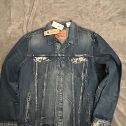 Levi’s Men’s Jean Jacket Size Xl New With Tags Never Worn