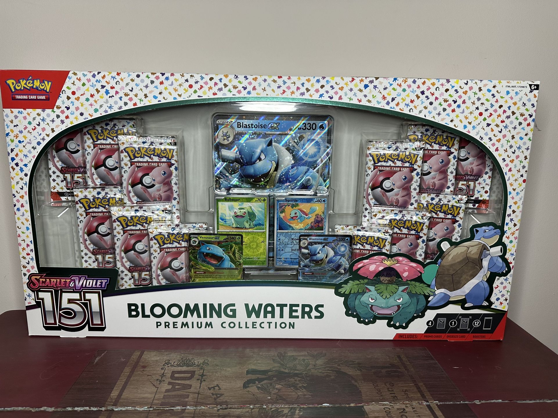 Pokemon 151 Blooming Waters Premium Collection