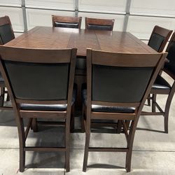 Extendable Counter Height Dining Set
