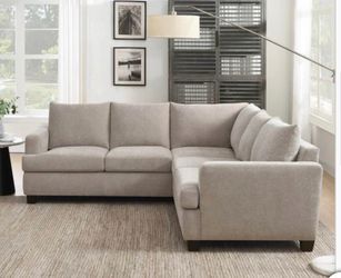 Sonia Fabric Sectional Couch