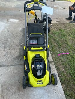 Ryobi mower
