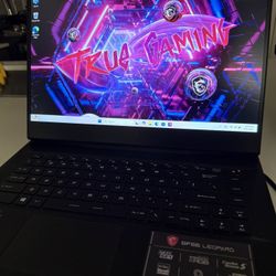 MSI Gaming Laptop — Intel i7-11800H / RTX 3080 / 16GB DDR4 / 512GB SSD / 15.6” FHD 144Hz