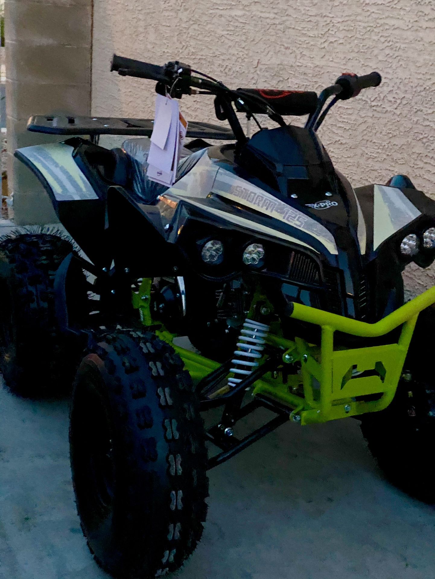 🚨Brand New ATV Quad 4 Wheeler for ADULT 125cc w/ LED lights & Title on Hand