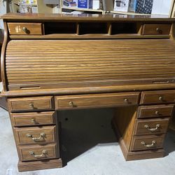 Rolltop Secretary Desk.