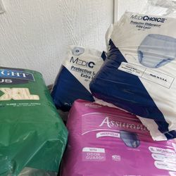 Xl Diapers and Hospital Pads 