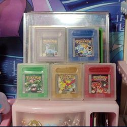 Pokémon Gameboy Games Set 