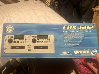 Gemini CDX-602 Professional CD Player (DJ)