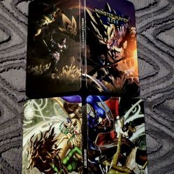 Nintendo Switch Games With Collectors Steelbooks Monster Hunter Rise  and Shin Megami Tensei 