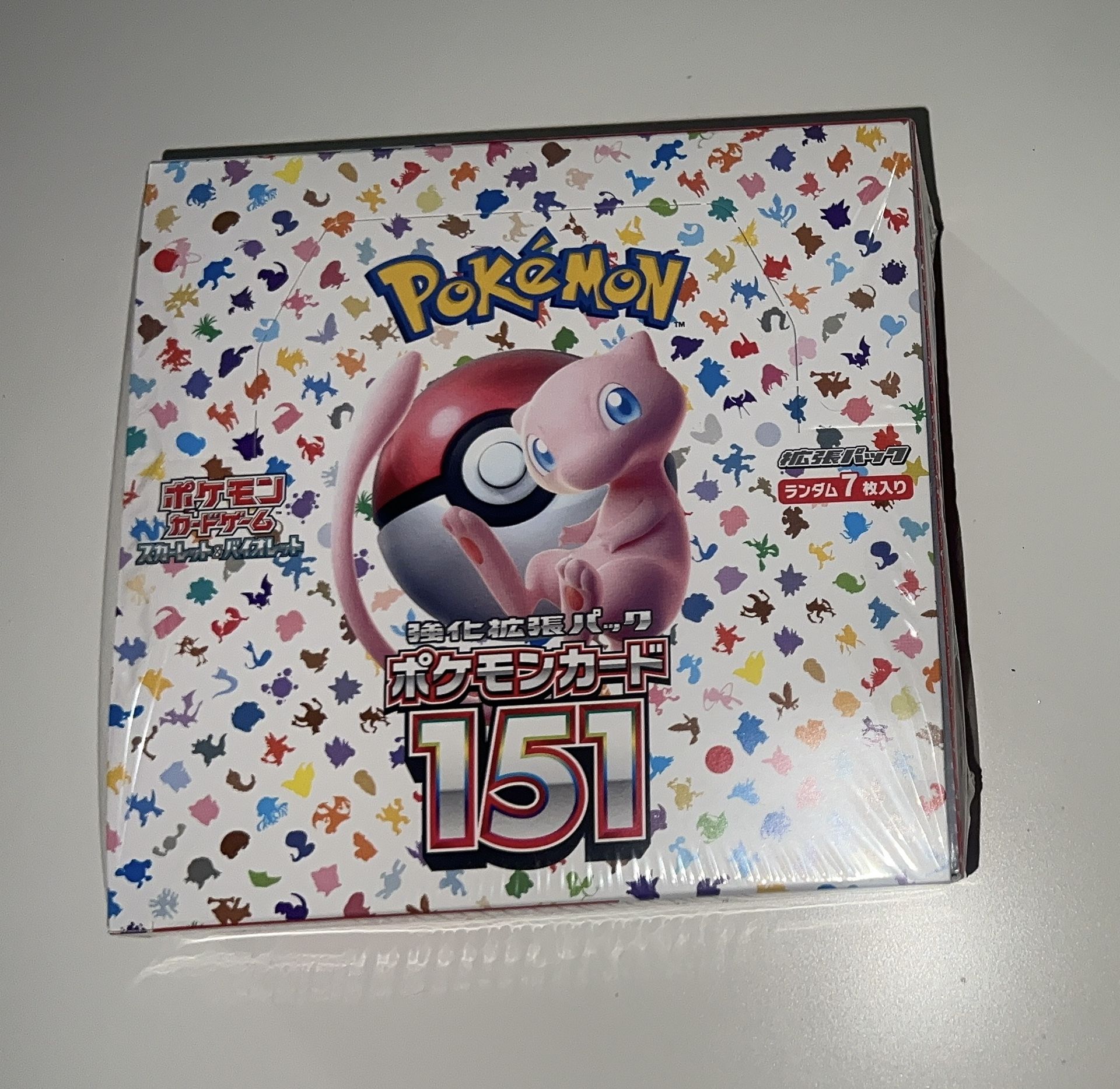 Pokemon 151 japanese booster box