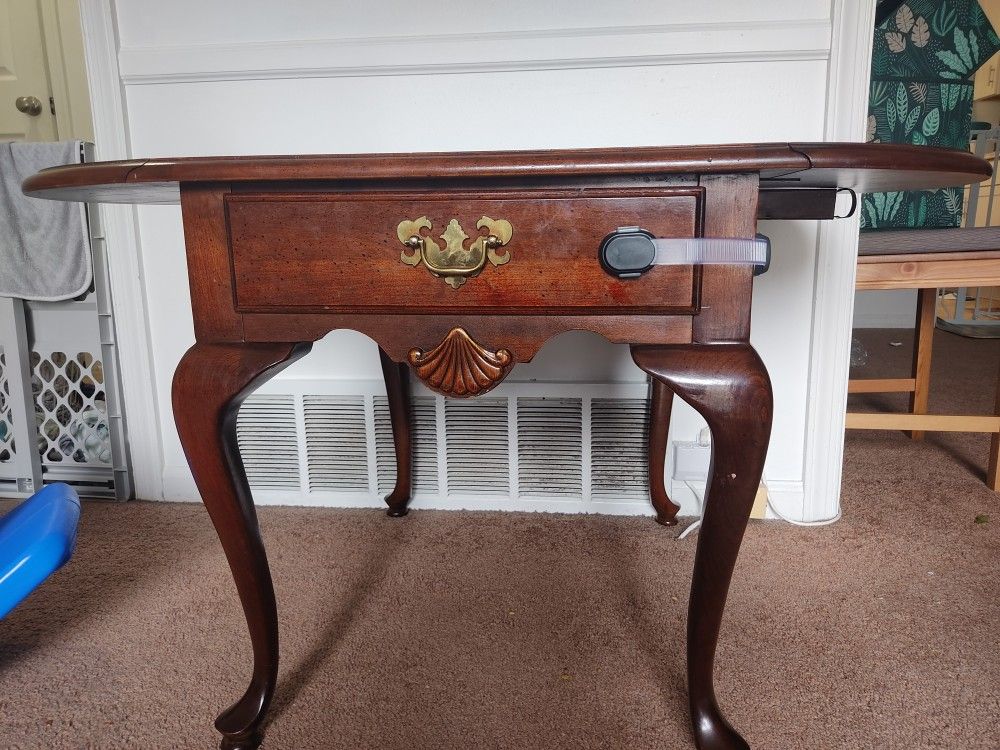 Wooden End Table 