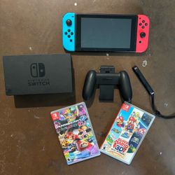 Nintendo switch +2 games