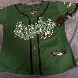 New Barkley Eagles Baseball Jersey Women Small