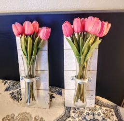 Beautiful White Scones W/ Flowers